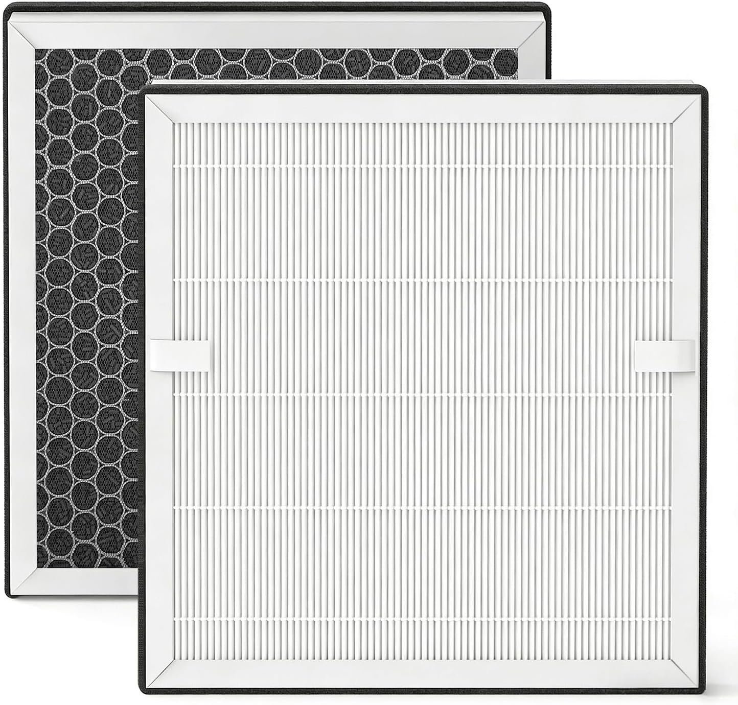 2 Pack Replacement Filter Compatible with DBFIT AP2410 Air Purifier, 2-in-1 HEPA & Activated Carbon Filter
