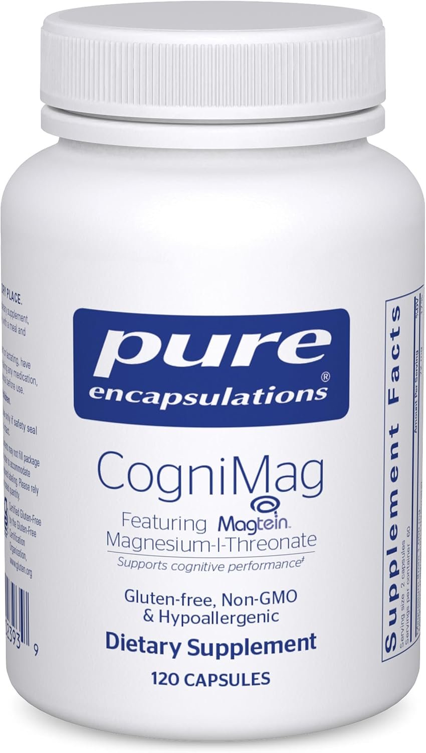 Pure Encapsulations CogniMag, 120 Capsules
