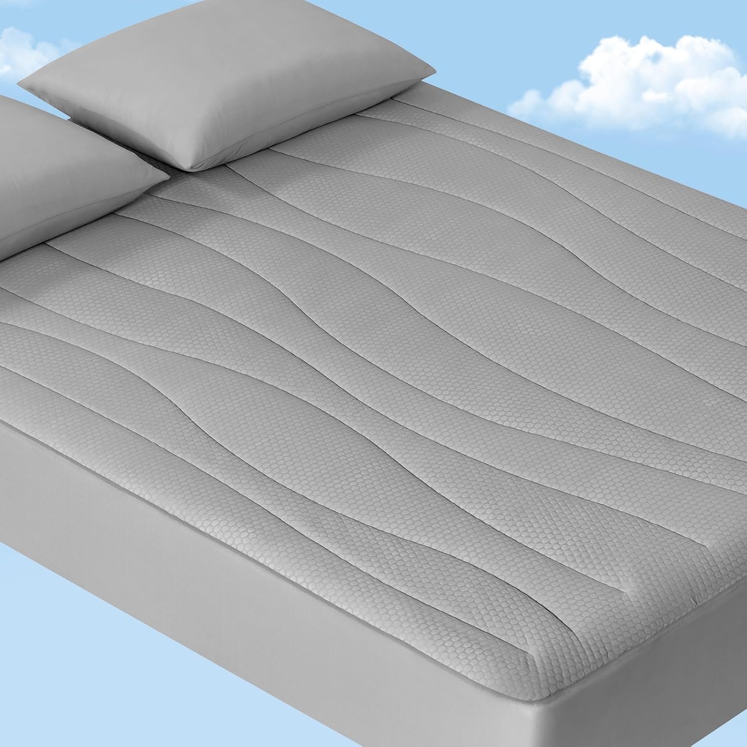 Elegear Cooling Mattress Pad Queen for Hot Sleepers with Arc-Chill® 3.0