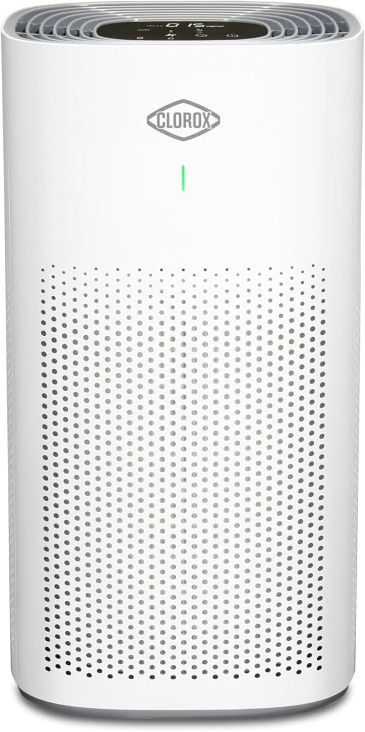 Clorox Large Room HEPA Air Purifiers for Home With True HEPA Filter