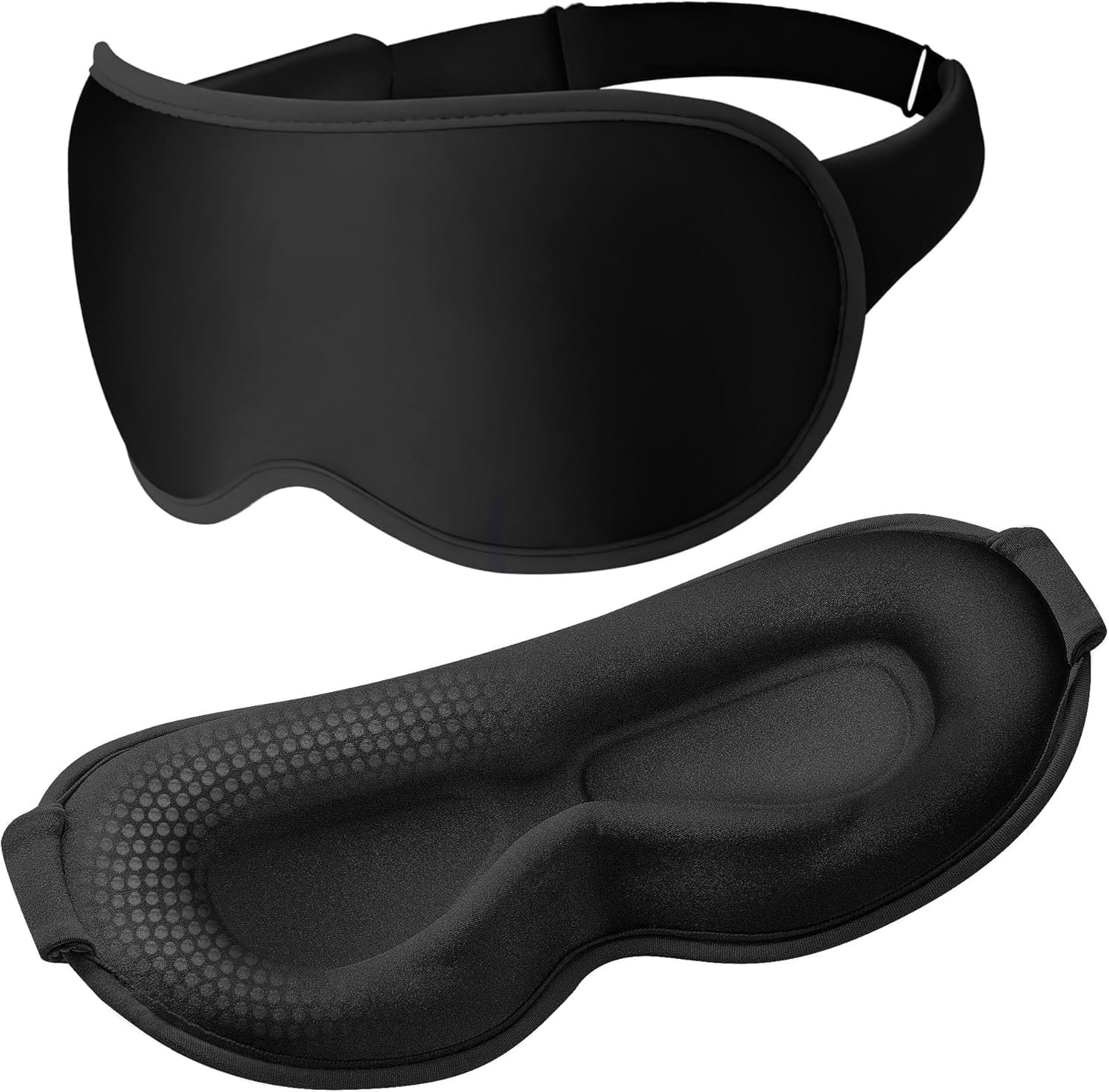 Facemoon Blackout Sleep Mask, Weighted 3D Eye Mask for Men, Sleep Essential