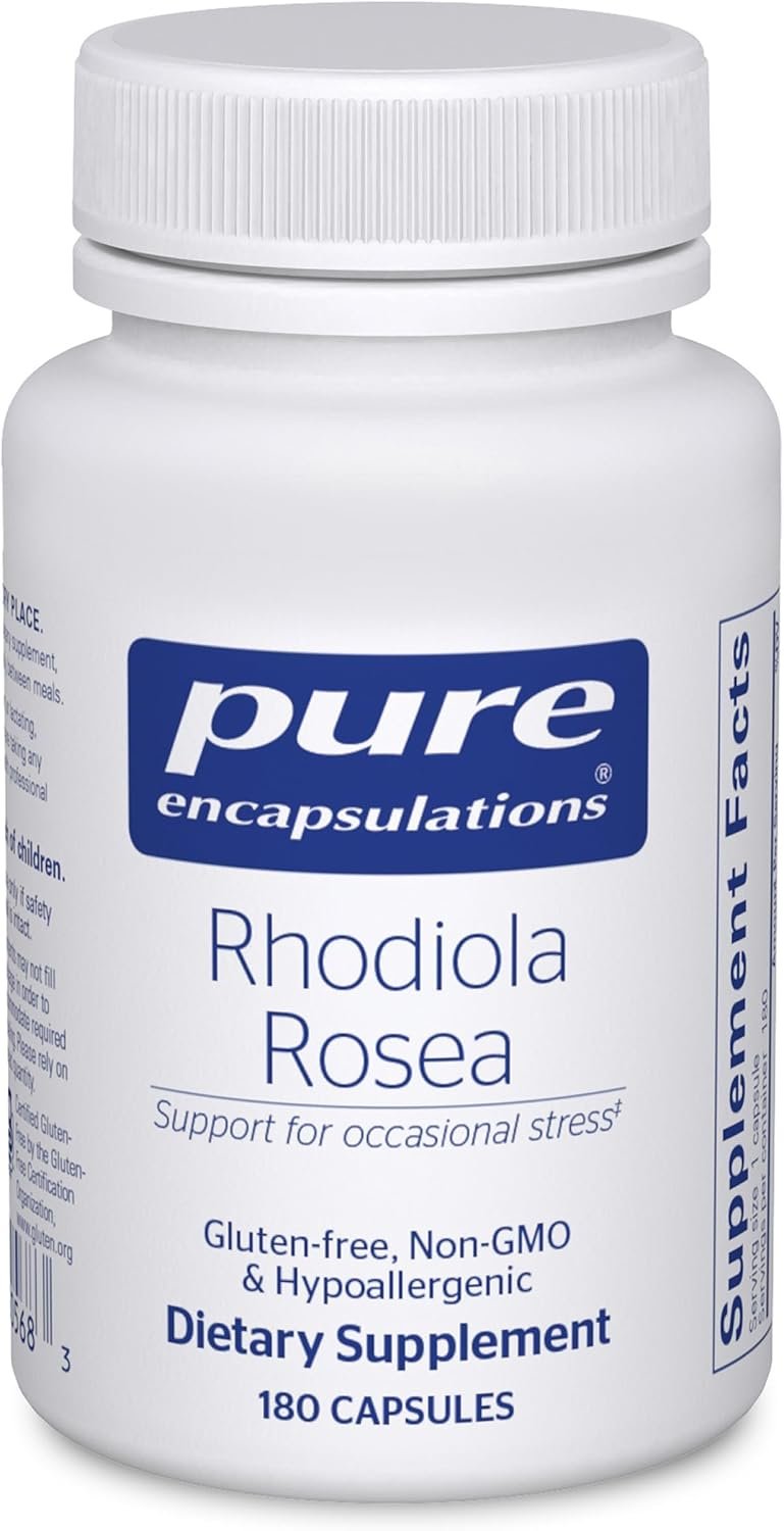 Pure Encapsulations Rhodiola Rosea, 180 Capsules