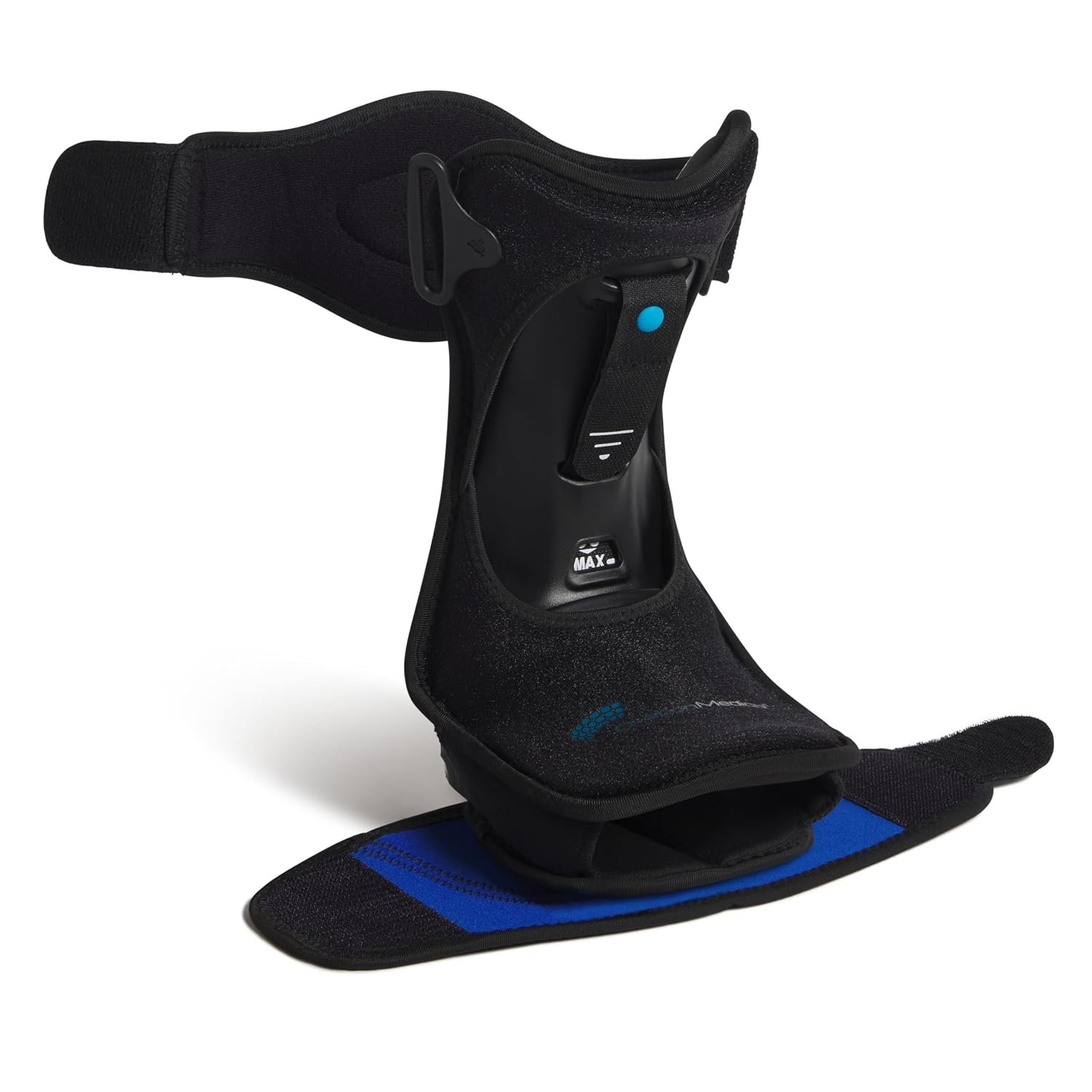 Ovation Medical Hybrid Night Splint – Comfortable and Supportive Plantar Fasciitis Night Splint – Premium Nighttime Foot Brace for Heel Pain – Combination Posterior and Dorsal (Small-Medium)