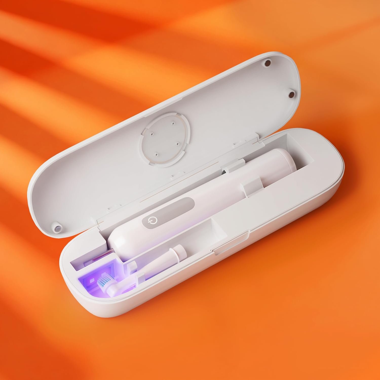 iHave Toothbrush Sanitizer Portable Travel Case for Electric Toothbrushes