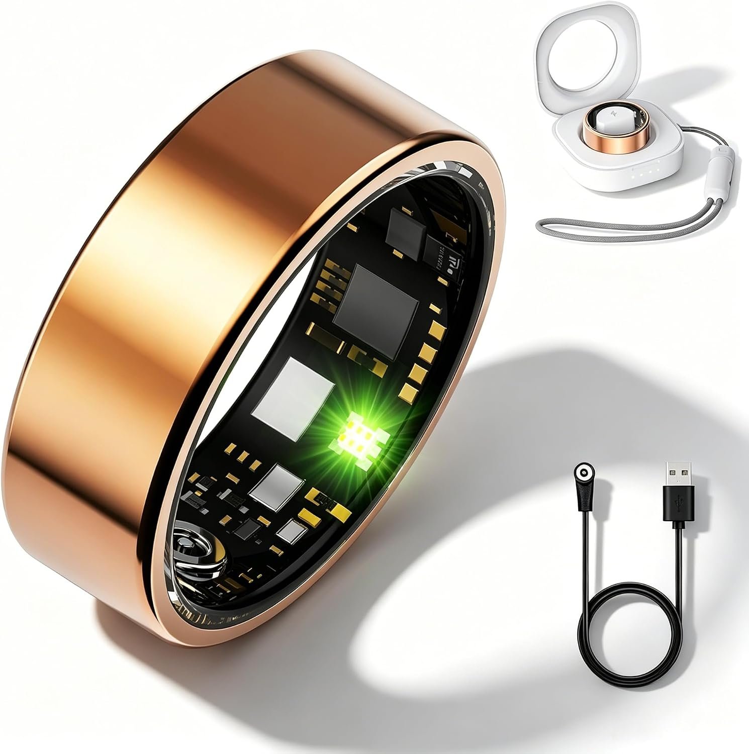 Smart Ring for Women Men, Fitness Health Tracker