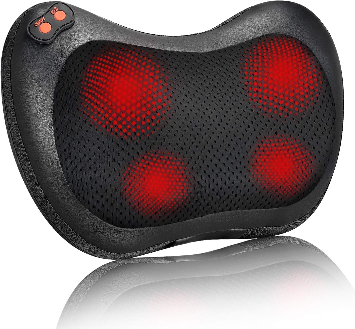 iKristin Back Massager with Heat Shiatsu Neck Massager for Relax Muscles