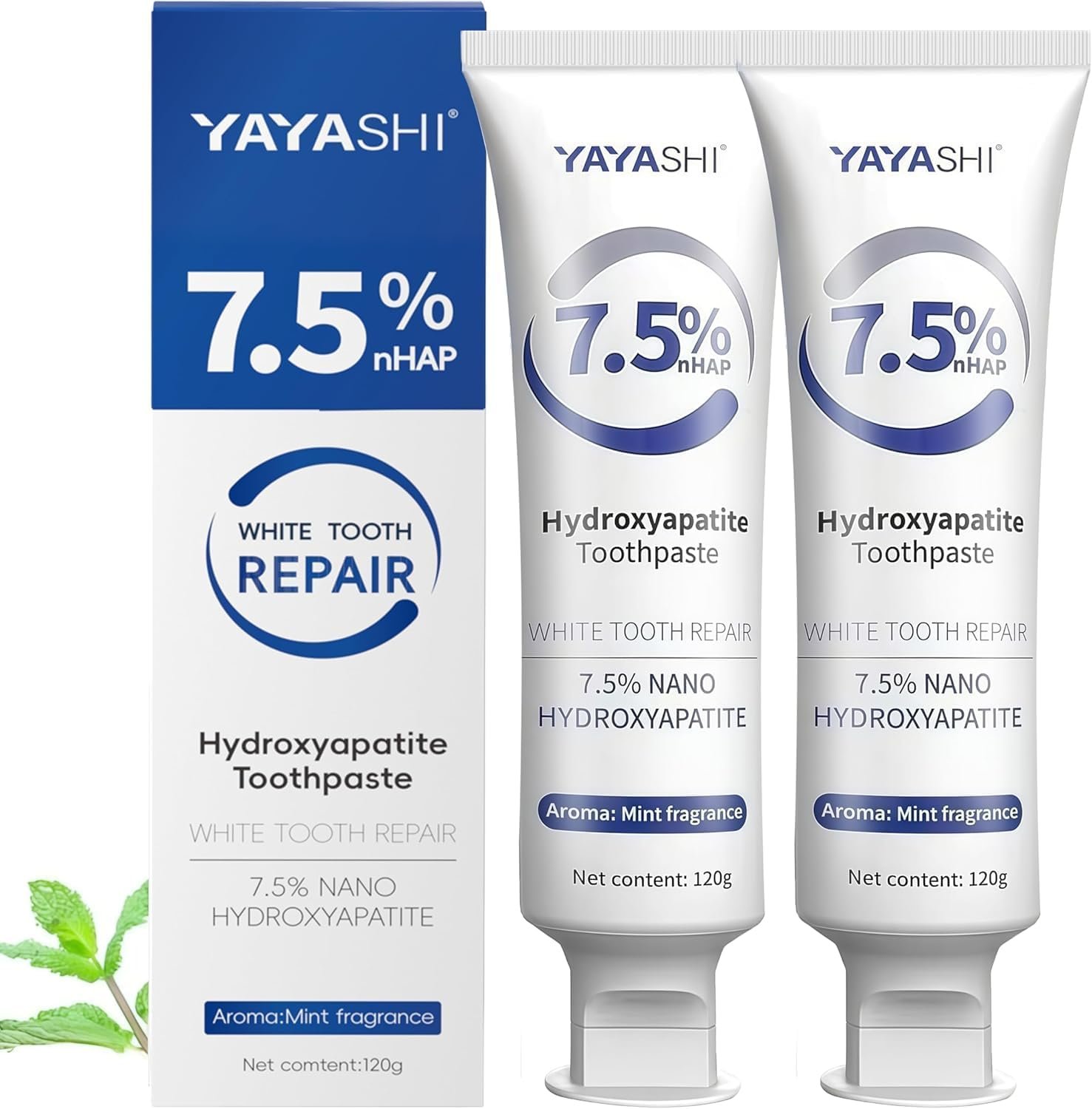 Nano Hydroxyapatite Toothpastes for Enamel Protection Fluoride Free
