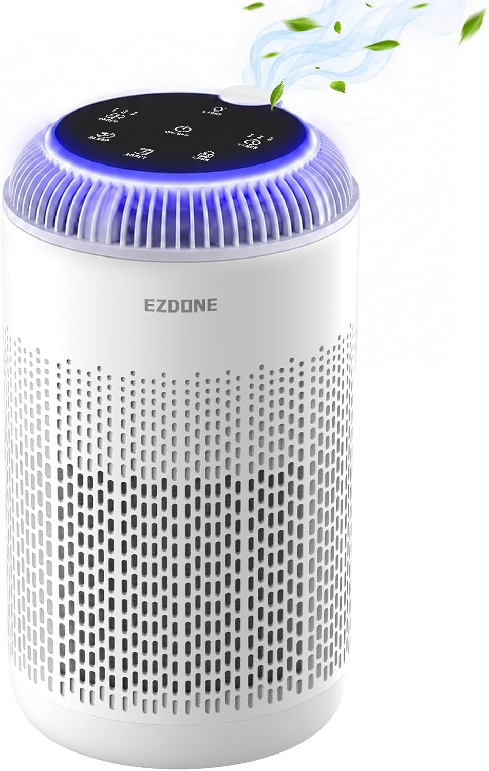 Compact Air Purifiers for Bedroom, Home with Essential Oil Diffuser