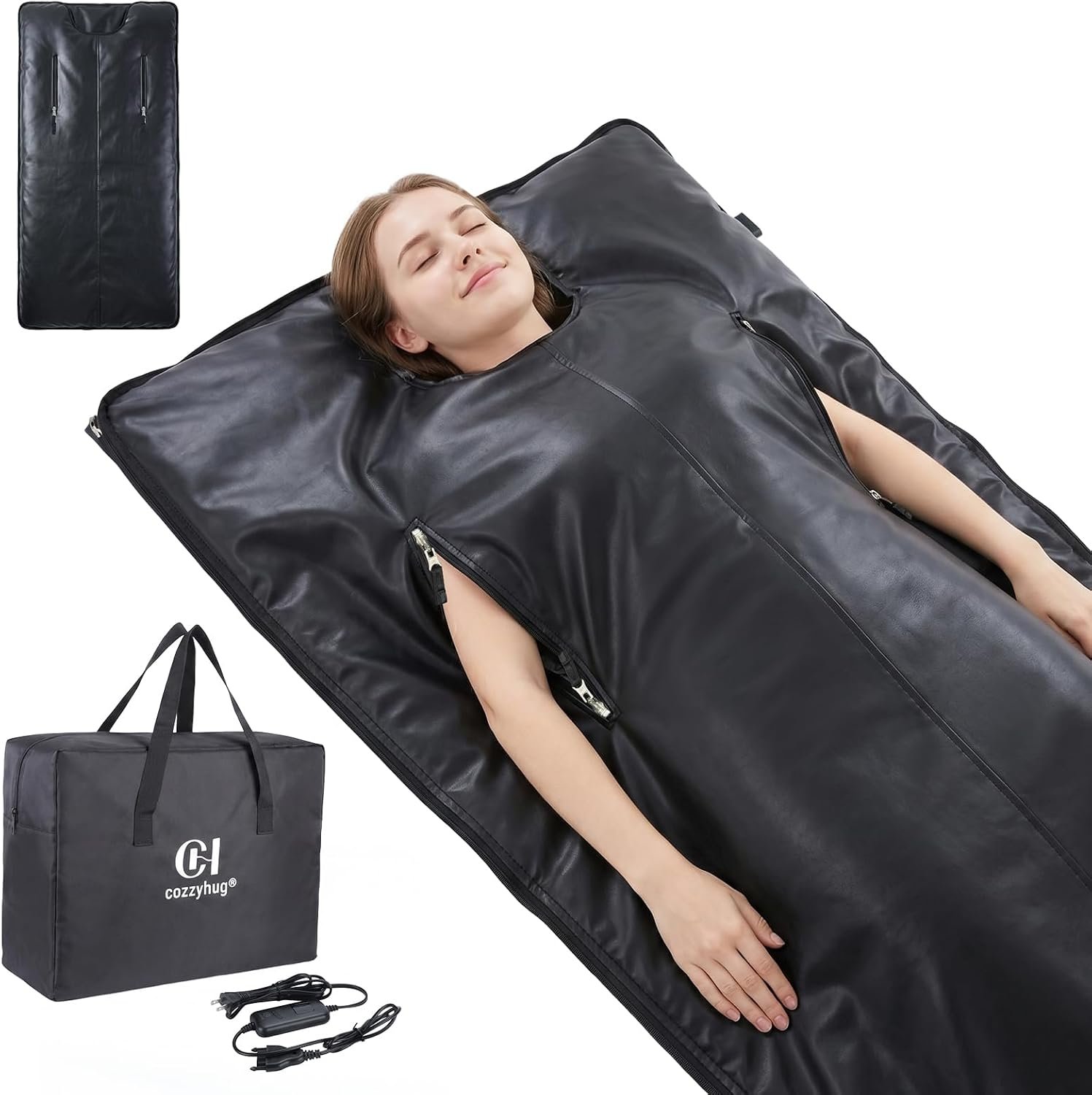 158°F PU Infrared Sauna Blanket for Home Detox & Relaxation