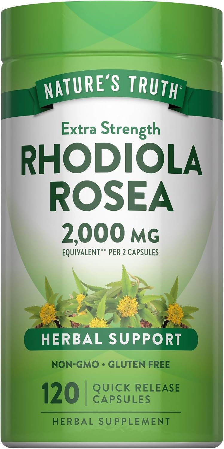 Nature’s Truth Rhodiola Rosea | 120 Capsules