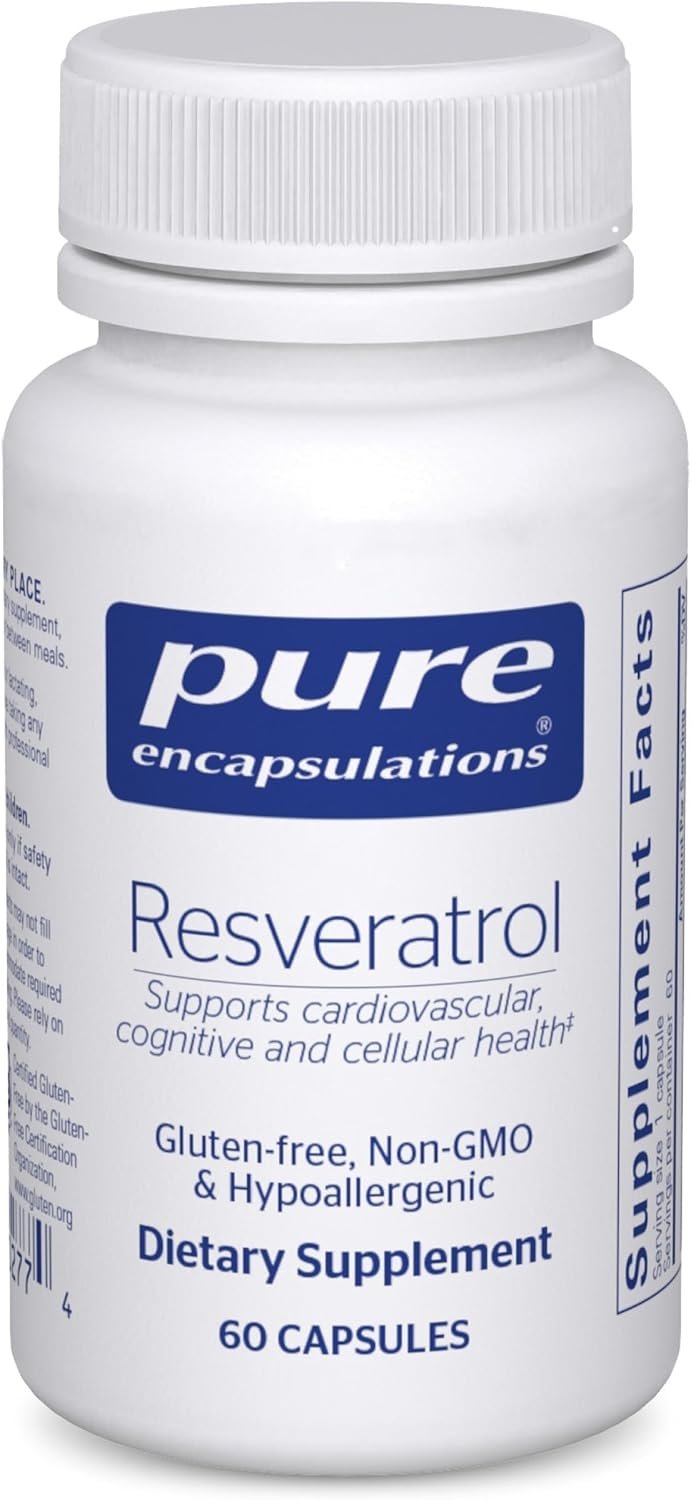 Pure Encapsulations Resveratrol, 60 Capsules