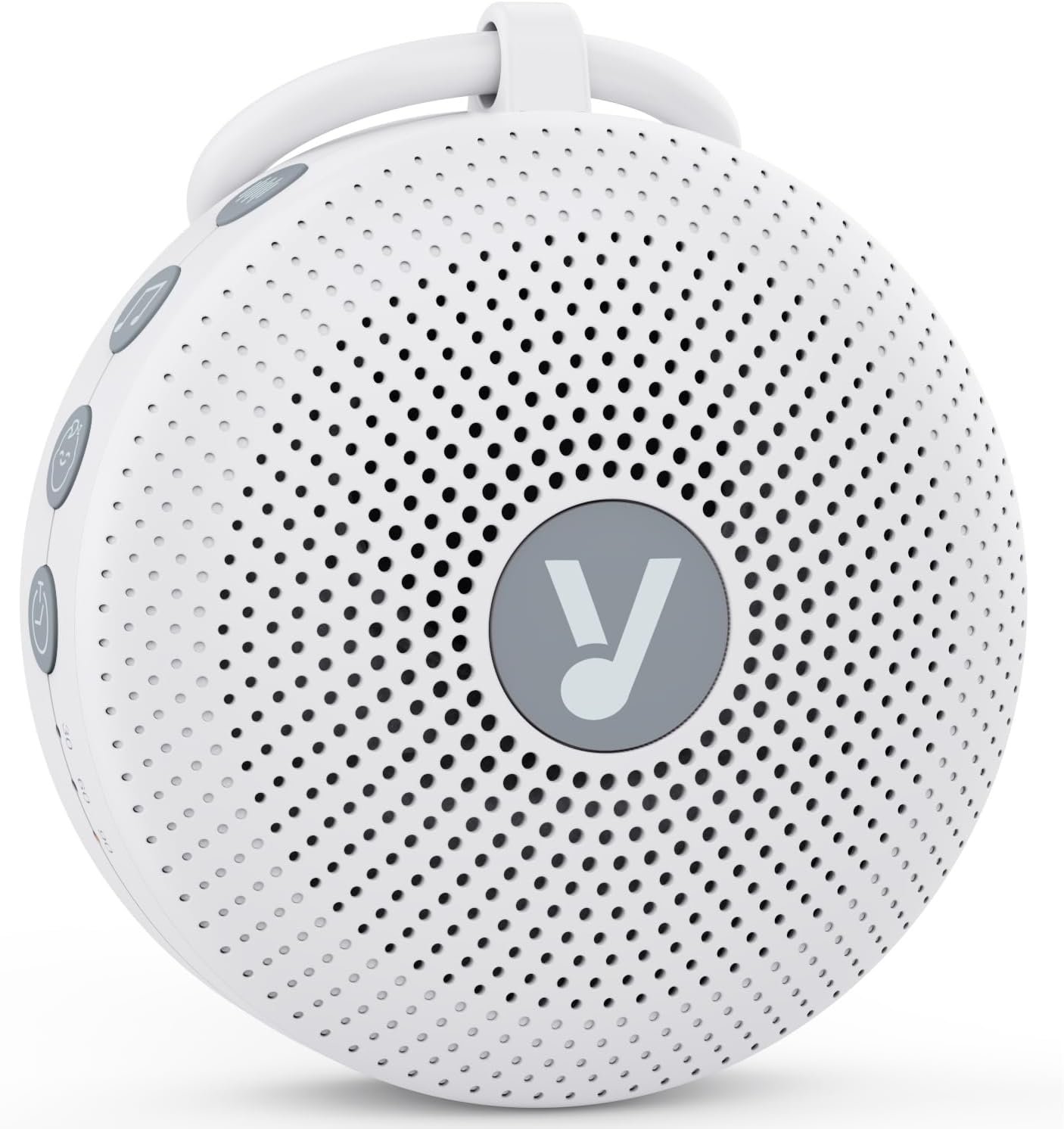Portable Sound Noise Machine for Baby Kids Adult with 21 Natural Soothing Sounds, Powerful Battery, 32 Levels of Volume, Noise Canceling for Office & Sleeping, Sound Timer Therapy for Home, Travel