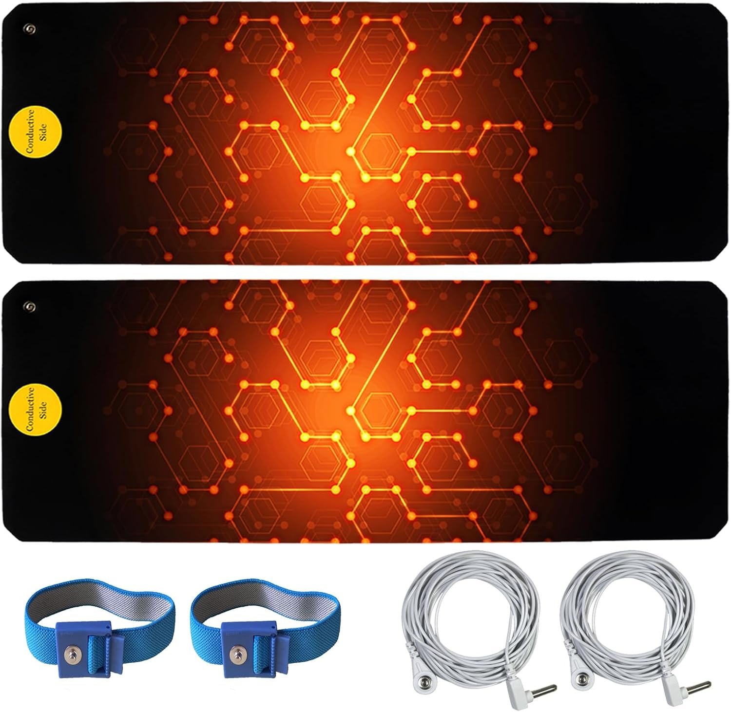 LandKissing Grounding Mat for Bed, Desk | Sleep | Ground Therapy