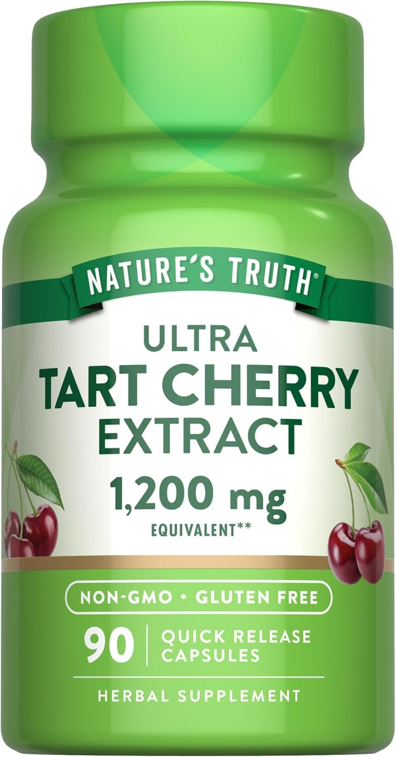 Nature’s Truth Tart Cherry Extract Capsules | 90 Count