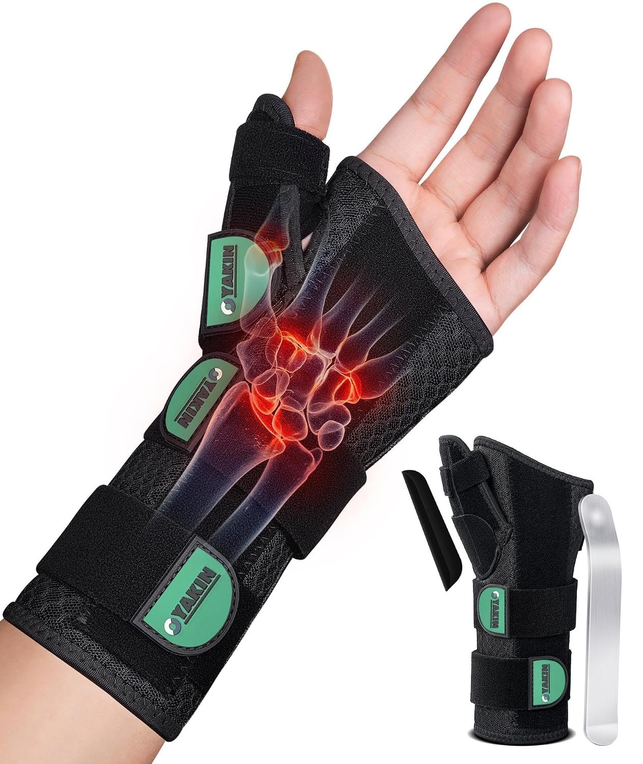 Oyakin Carpal Tunnel Wrist Brace Night Support, Thumb Brace for Men Women