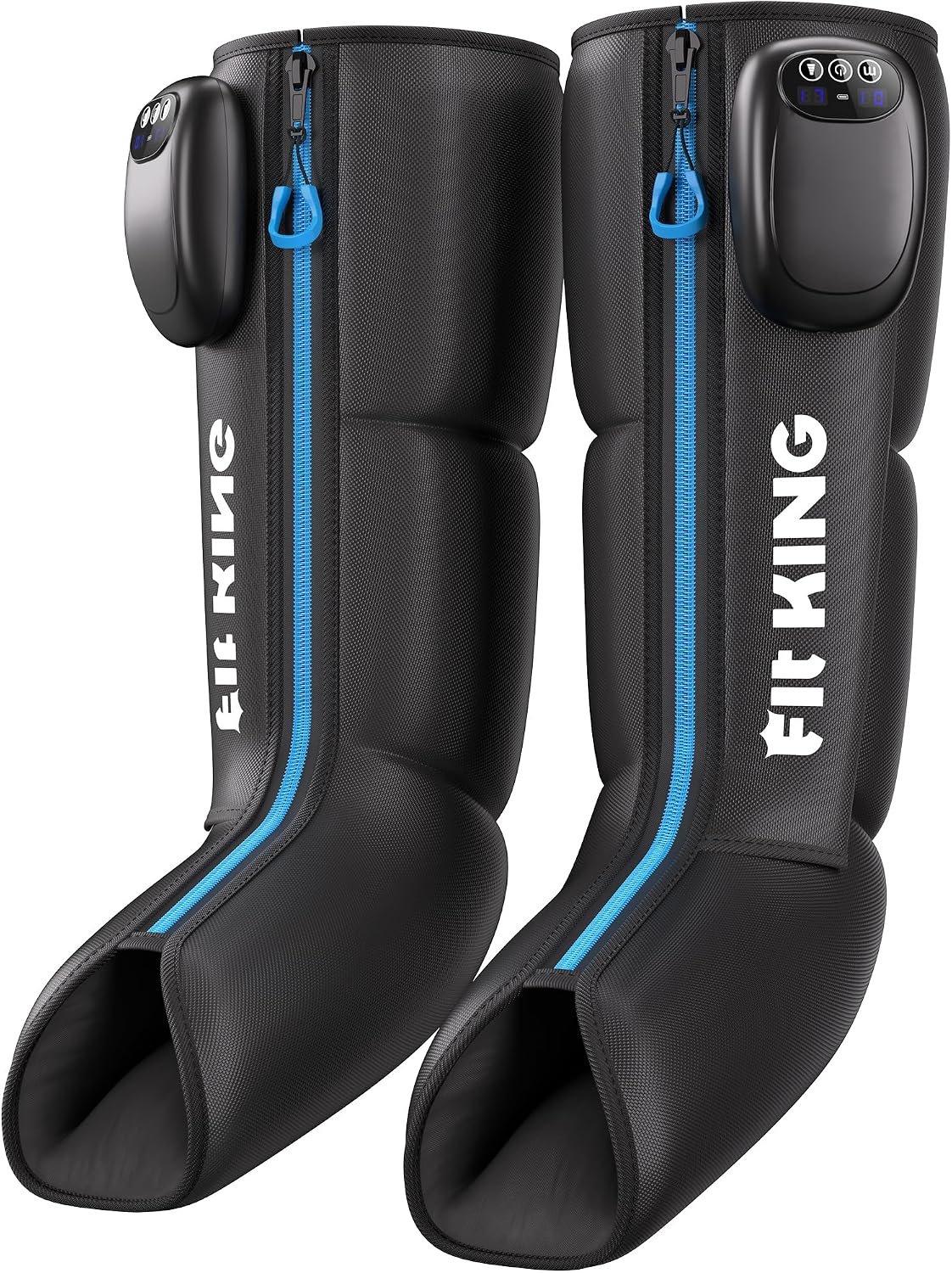 FIT KING Cordless Foot and Calf Massage Boots, Recovery System