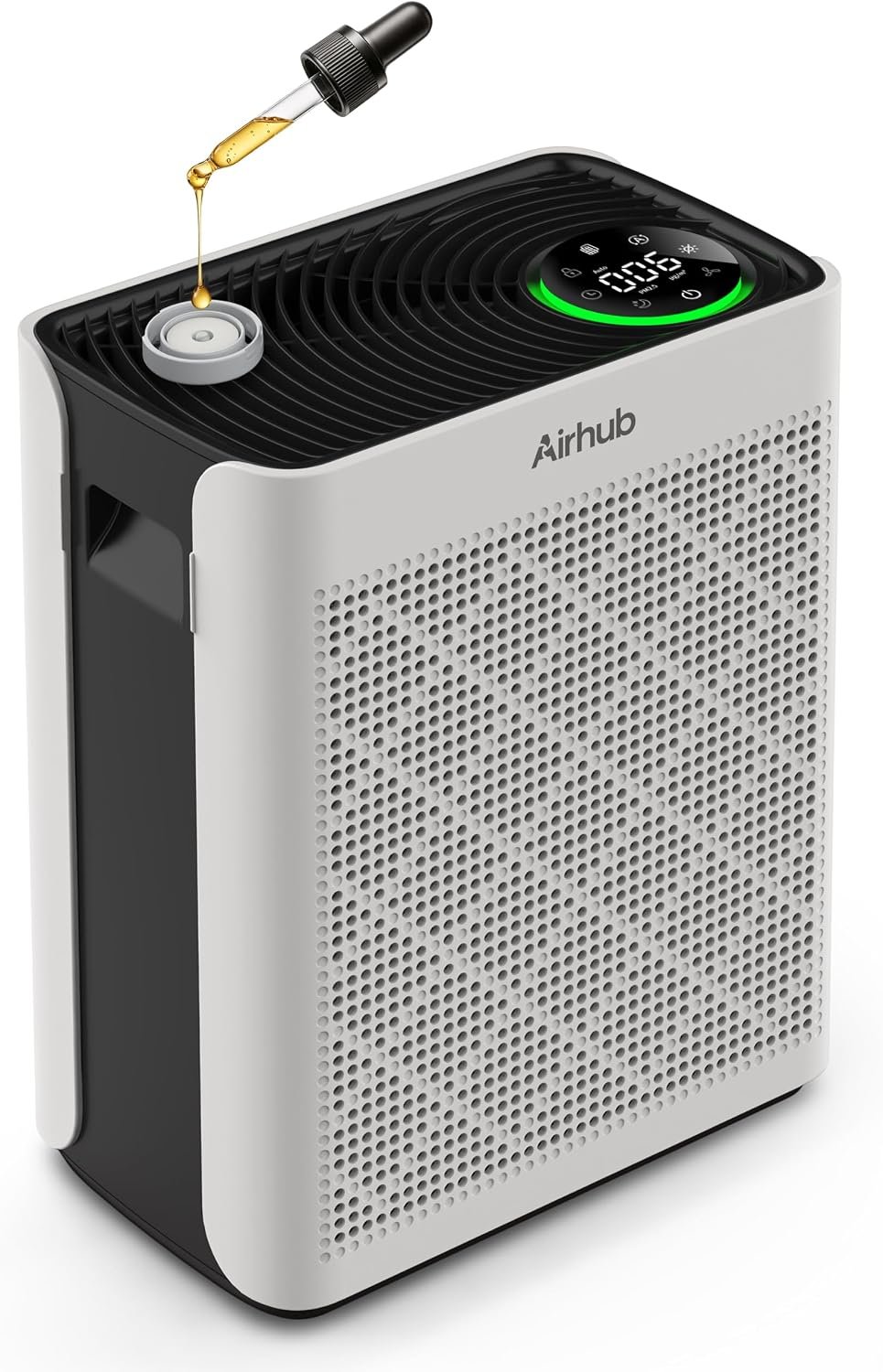 Air Purifier For Home Bedroom Large Room Up To 1092 ft² in 1hr, Ivory