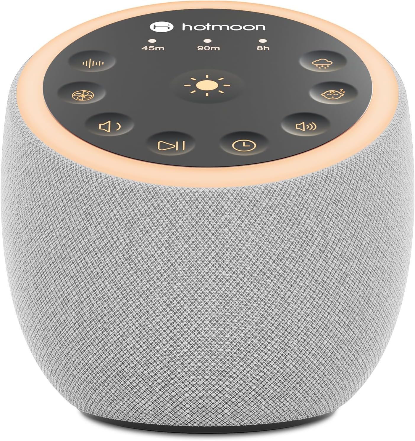 Hotmoon Sound Machine for Sleep, Cocoon 2, 40 Sounds, Dual-Speaker, Plug in
