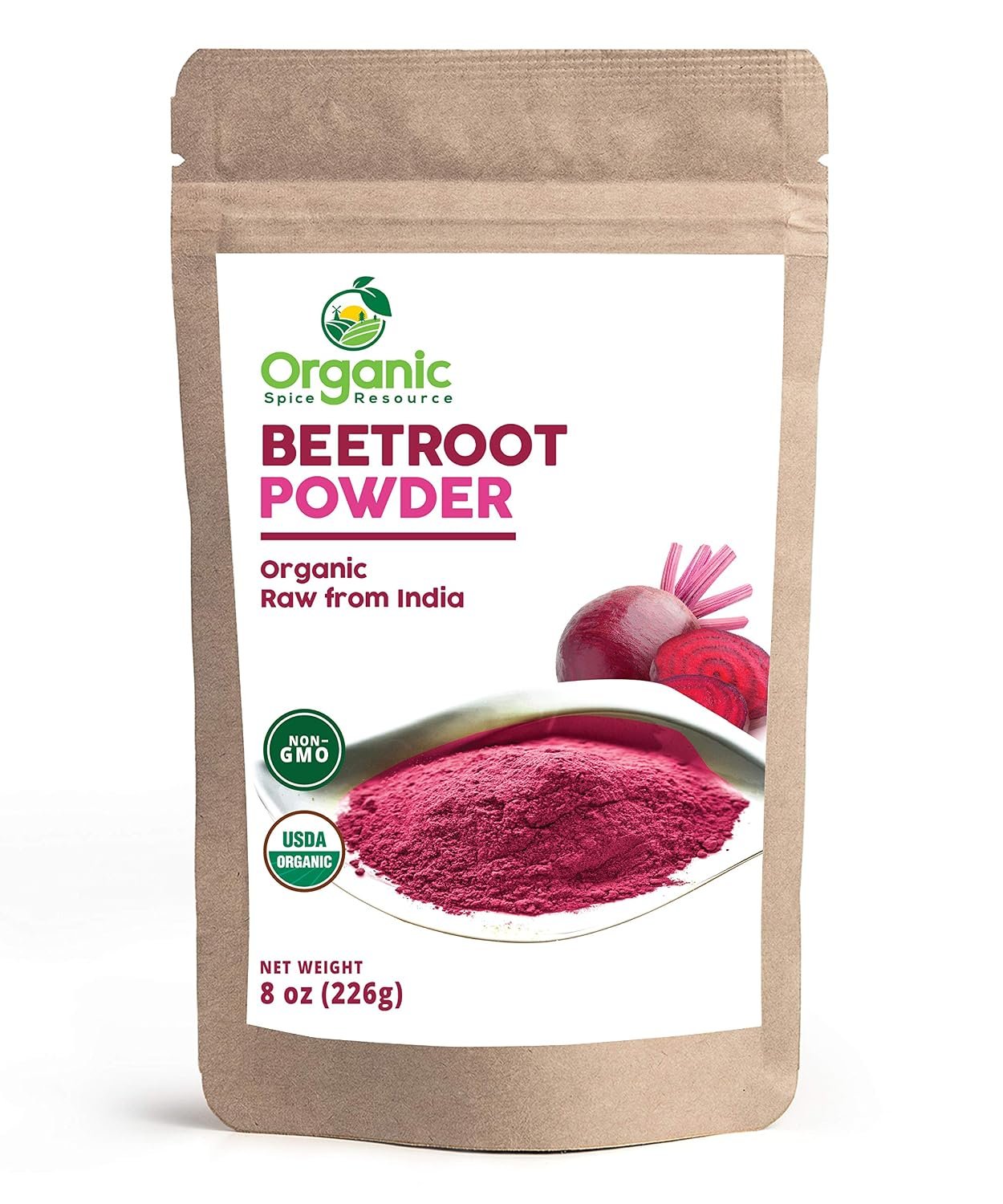 SHOPOSR Organic Beet Root Powder, 8 oz