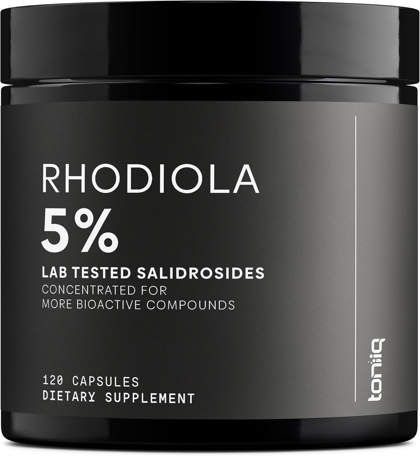 Toniiq Triple-Strength 600mg Rhodiola Rosea – 120 Capsules