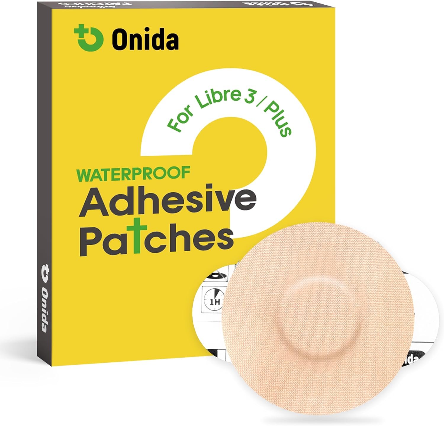 Onida Freestyle Libre 3 Plus Sensor Covers Waterproof 20Pack CGM Patches