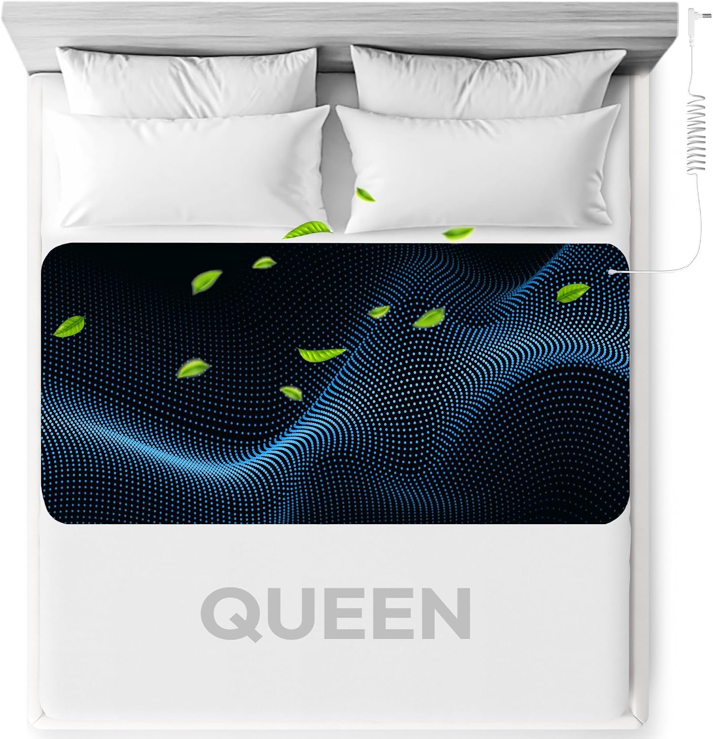 Grounding Sleeping Mat for Bed – Queen Size Mattress Cover Pads (27″x60″)