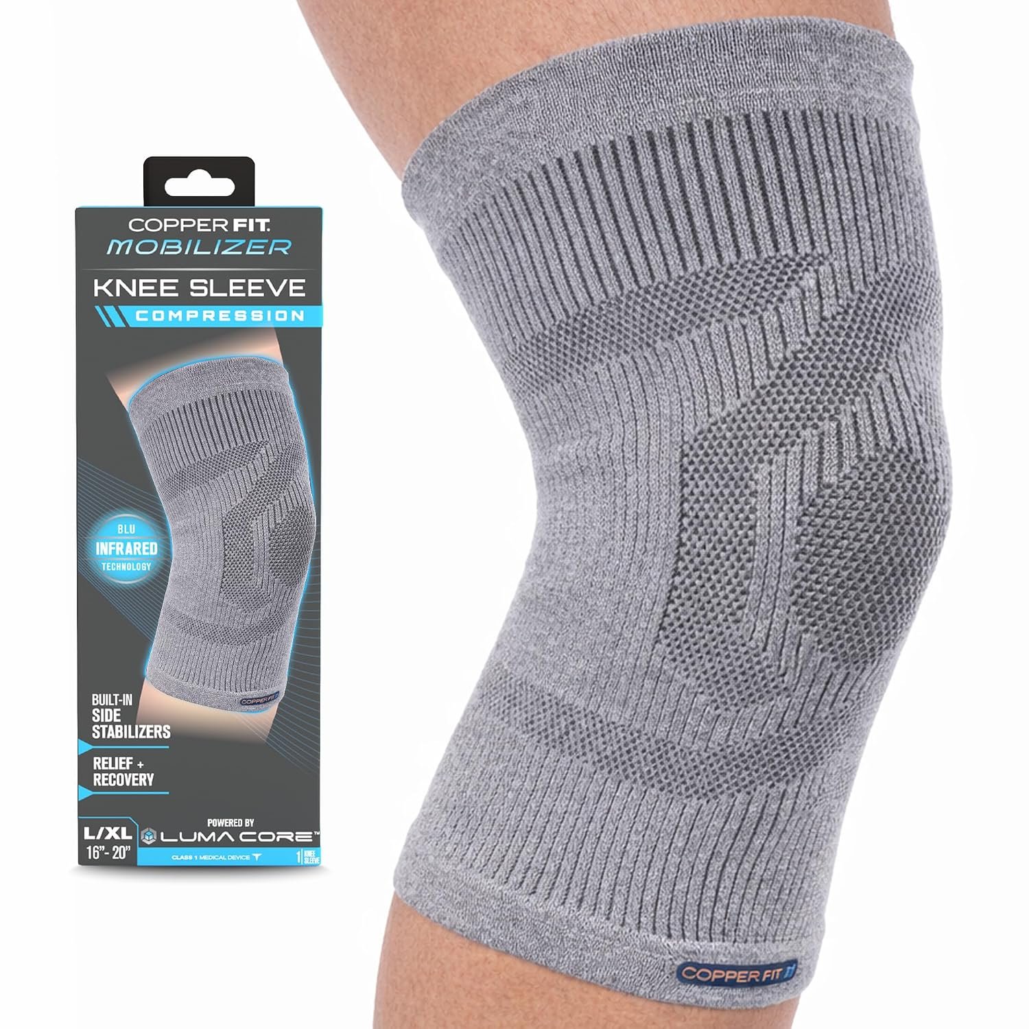 Copper Fit Mobilizer Knee Sleeve – S/M