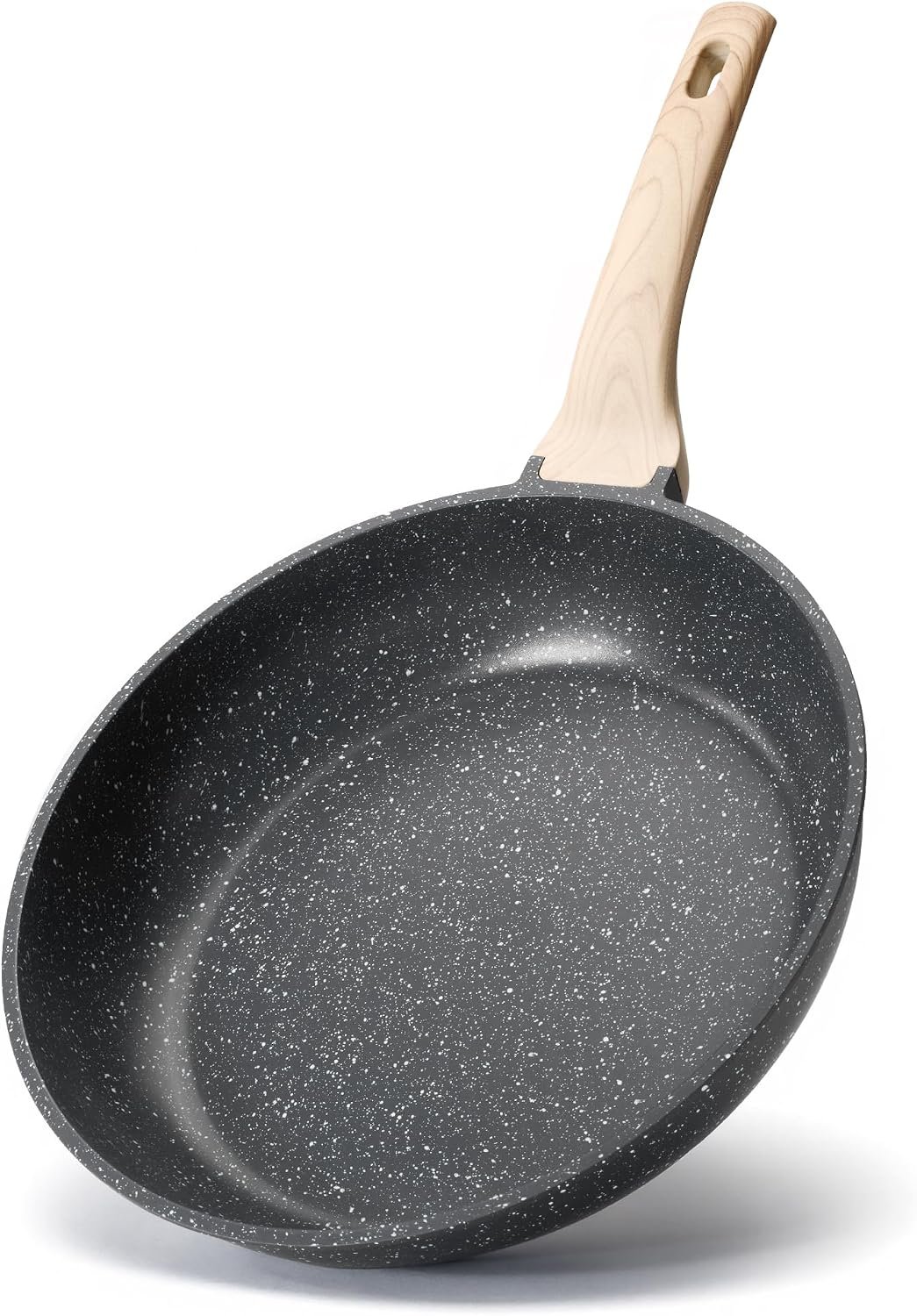 Non Stick Frying Pans, 8-Inch Healthy Non-Toxic Egg Pan Cooking Pan Skillet Nonstick, PFOA Free,Compatible Cookware for All Stovetops