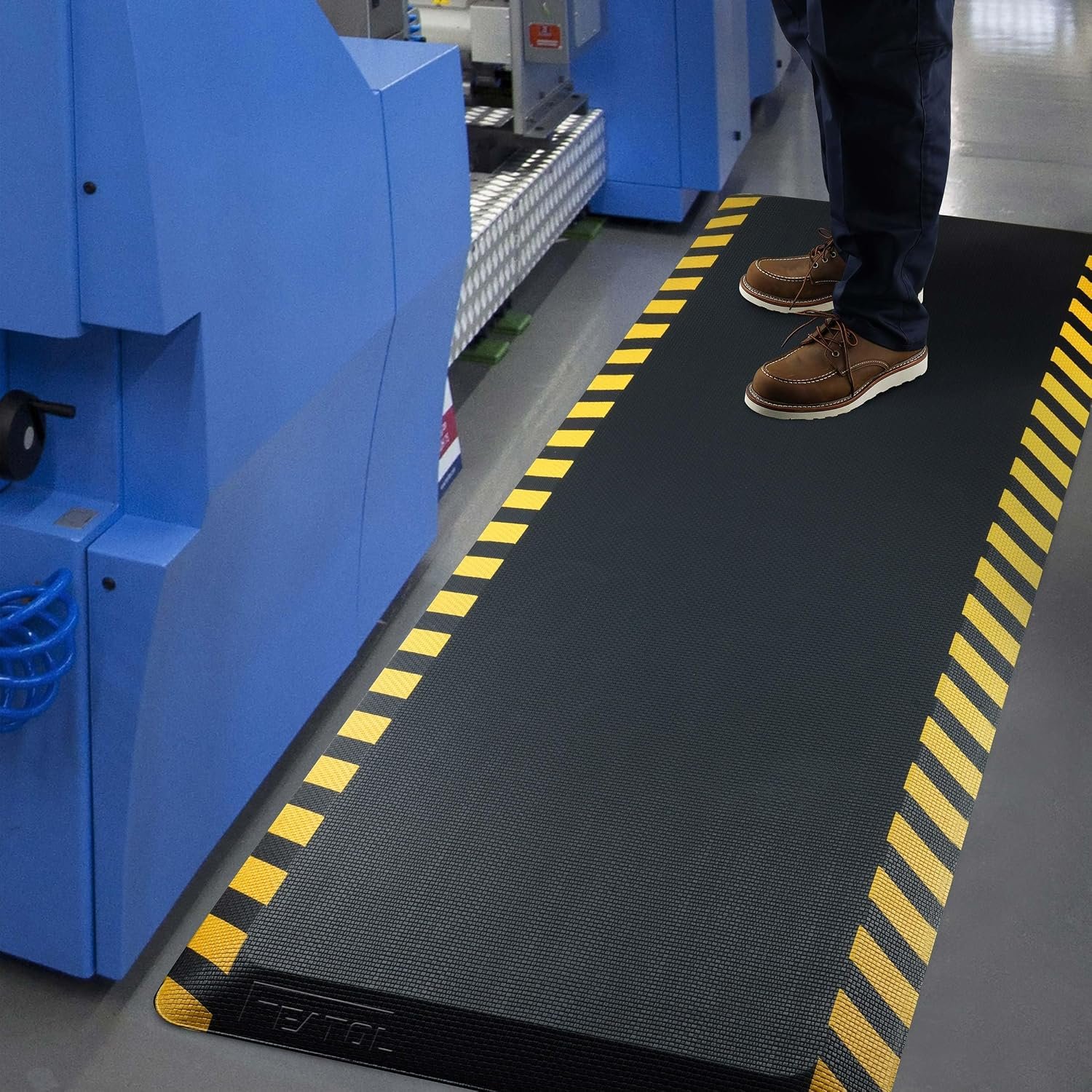 FEATOL 0.9″ Anti Fatigue Mat for Industrial & Standing Mat & Home Kitchen