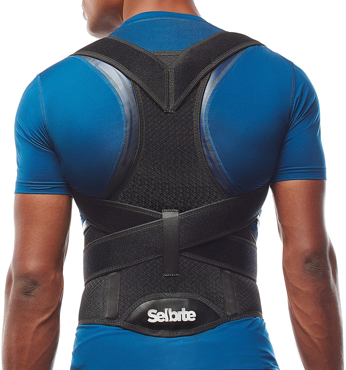 Selbite Posture Corrector for Men and Women, Full Back Support Brace