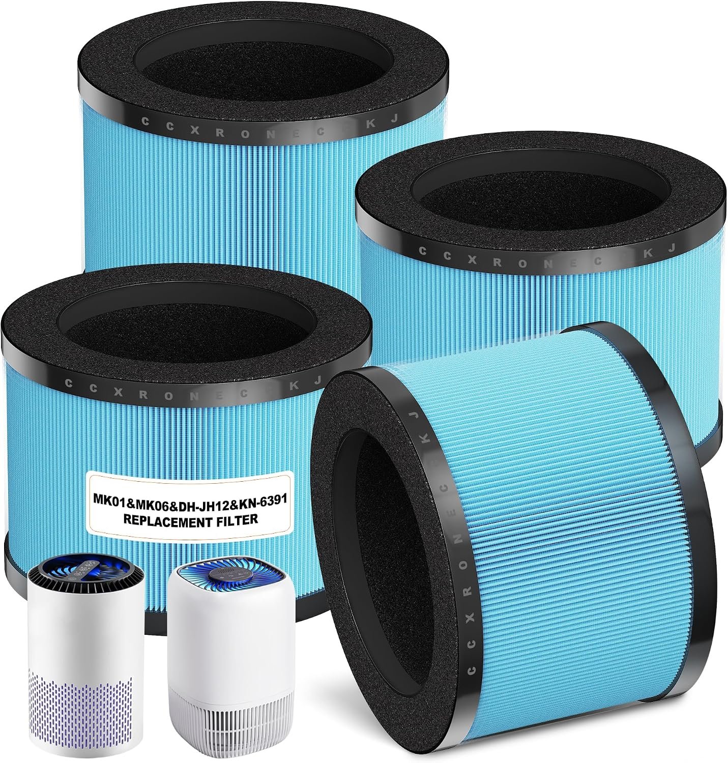 MK01 DH-JH12 Filter For AROEVE MK01 and for VOOPNU DH-JH12 Air Purifier